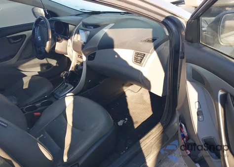 2013 Hyundai Elantra Gls from USA, damaged, VIN 5NPDH4AEXDH304442